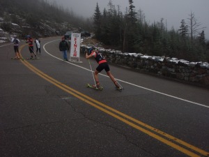 Liz Stephen (USST/East Montpelier, VT) closes in on the finish line for 3rd place.